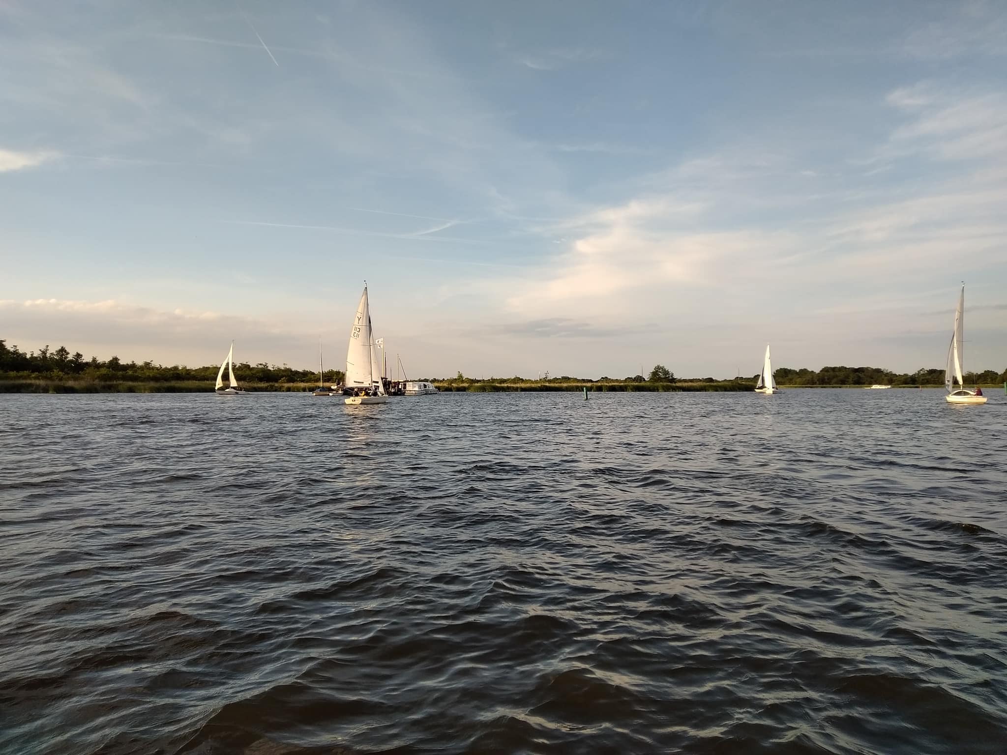 Sailing on the Norfolk Broads
