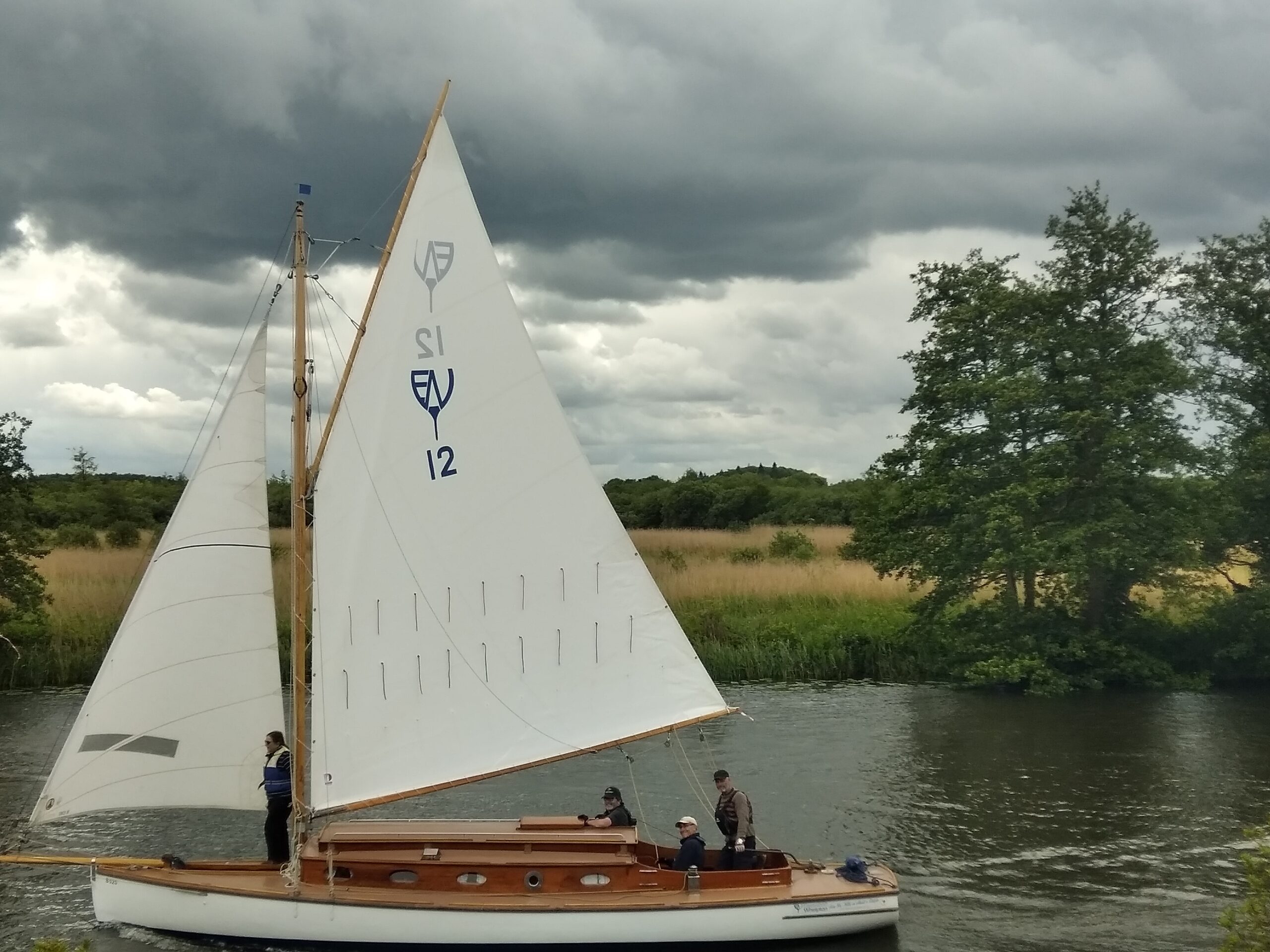 Sailing on the Norfolk Broads
